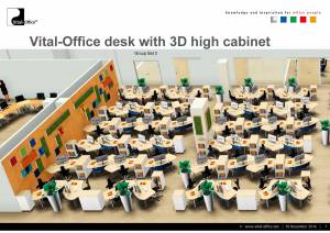 Office planning - Representative large-scale project