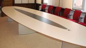 circon s-class - 6x2m - The conference table bestseller: Elegant lightness and functionality at a good price