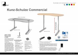 Büroeinrichtung - Eleganz, Ergonomie und Akustik