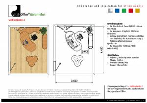 Planung eines Dachgeschoss Office