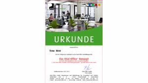 28.07.2012 - Ausbildungsreihe:  2.  &quot;Die Vital-Office Produkte und Planungsbeispiele&quot; .. gesunde Büros in der Praxis