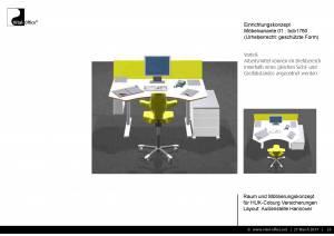 Büroplanung | Raum und Möblierungskonzept für HUK Coburg