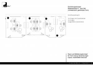 Büroplanung | Raum und Möblierungskonzept für HUK Coburg