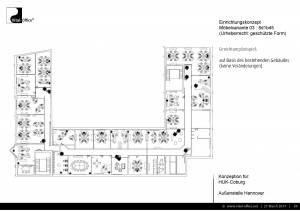 Büroplanung | Raum und Möblierungskonzept für HUK Coburg